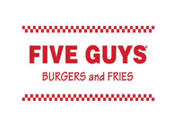 Five Guys - $25 in Gift Cards