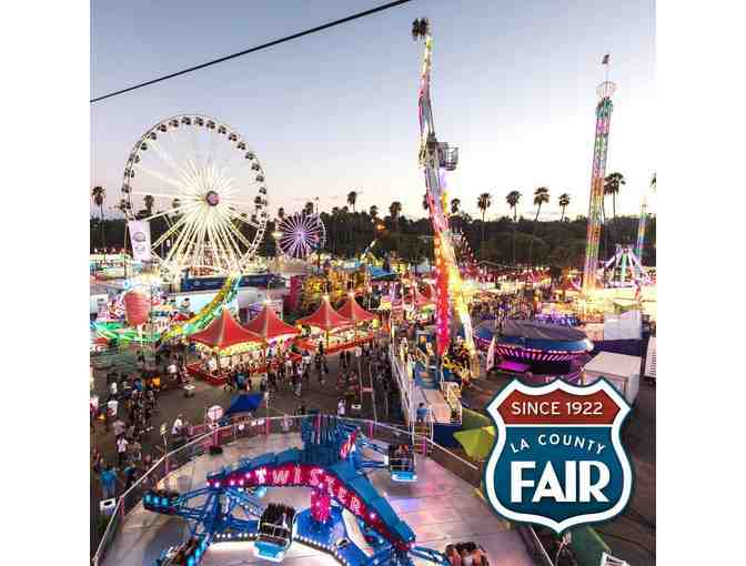 LA County Fair - Four Admission Tickets & One Parking Pass