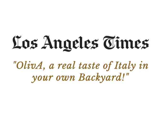 OlivA Trattoria $50 Off A Meal of $100 Or More (Sherman Oaks)