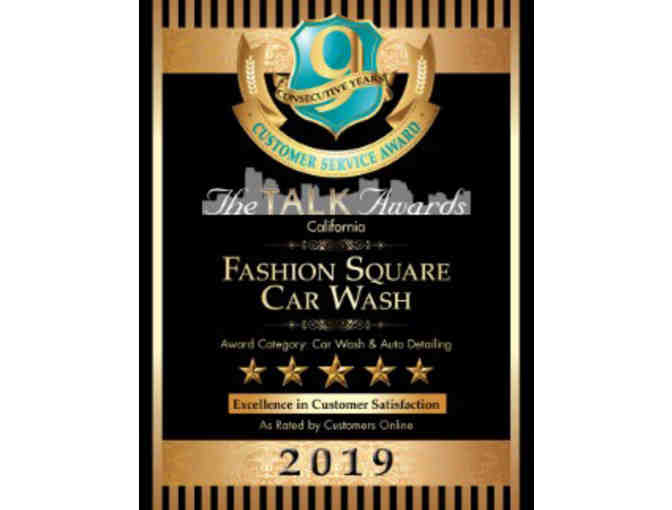 Fashion Square Car Wash (Sherman Oaks) - Five (5) Car Wash Tickets