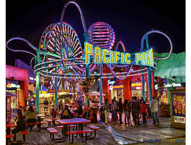 Pacific Park at the Santa Monica Pier - Four (4) Unlimited Ride Wristbands
