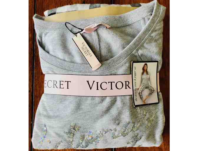 Victoria's Secret Slouchy Crew and Jogger Set (XSmall)