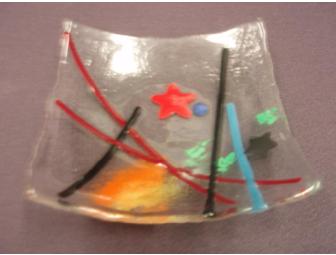 Two Square Candy Dishes made by FSS Upper School Students