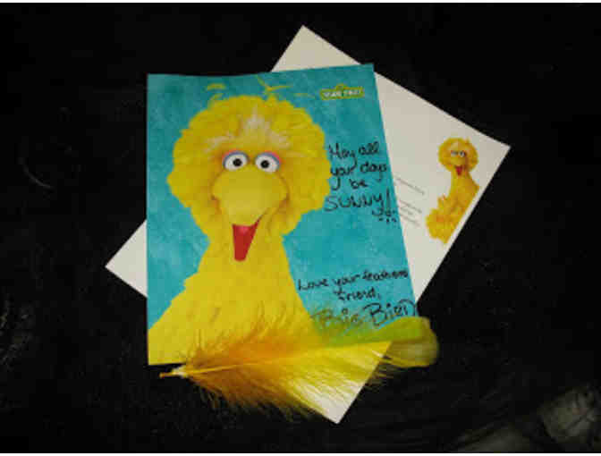 2 Day Passes to Sesame Place and an autographed photo of Big Bird with one of his feathers
