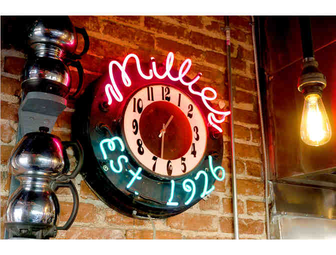 Millie's Cafe, Gift Certificate