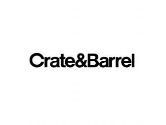 Crate & Barrel White Wave Serving Bowl