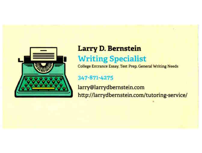 Tutoring Services by Larry D. Bernstein
