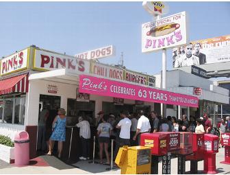 PINK'S FAMOUS HOT DOGS