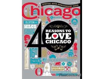 Chicago Magazine Subscriptions and 'Swag' Bag!
