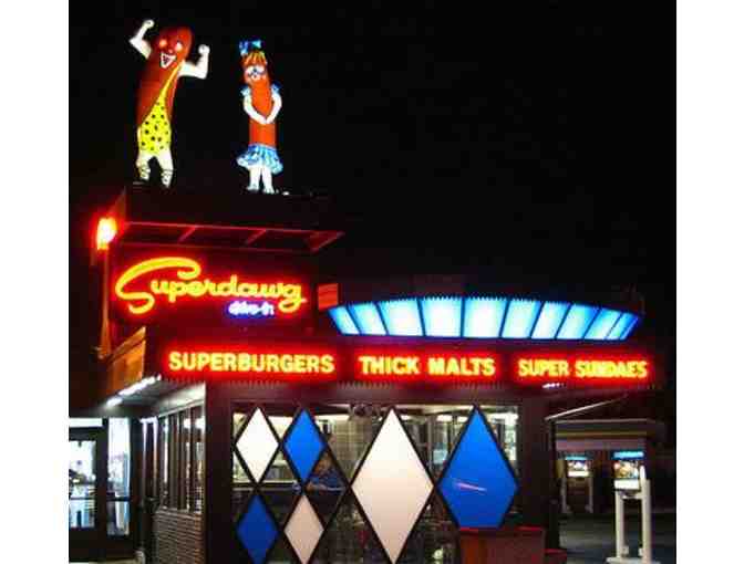 Superdawg Drive-In - $25 gift card & Superdawg Superpack