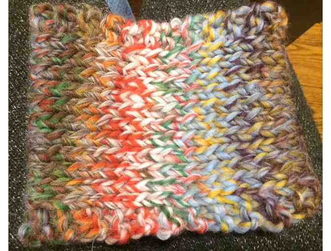 Foxy Knitty - A Handknit Hat & Cowl