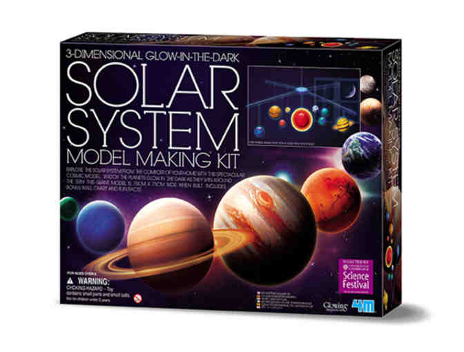 'Little Kids First Big Book of Space' & 3D Glow in the Dark Solar System Model Kit