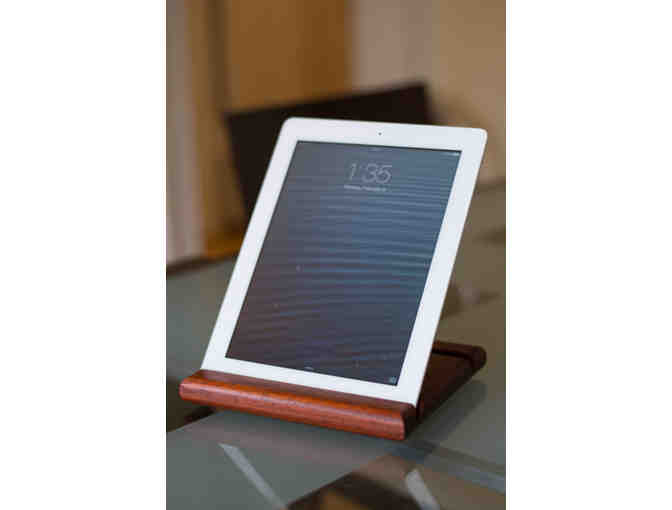 iPad Holder - Handcrafted Padauk Wood