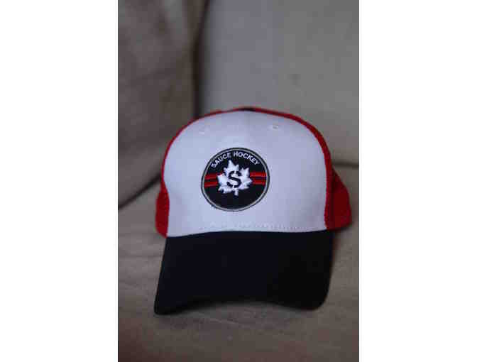 Sauce Hockey Hat - Red, White, and Blue