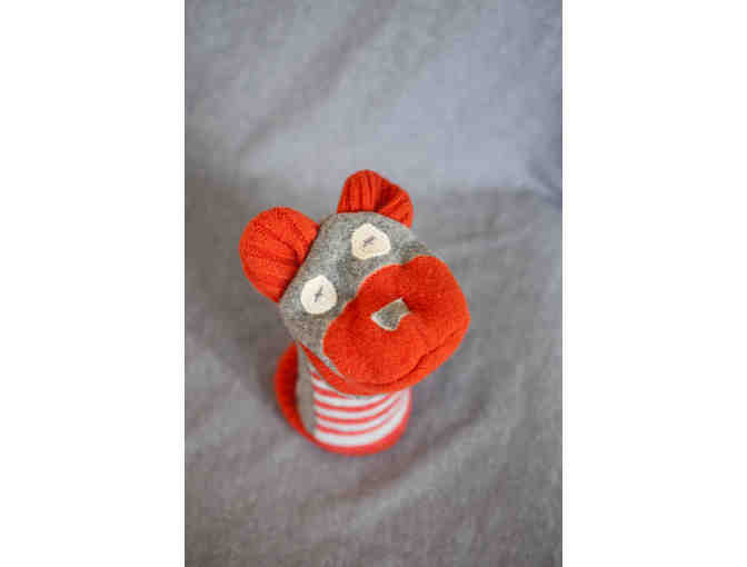 cate & levi - Handcrafted Bear Sock Puppet - Photo 1