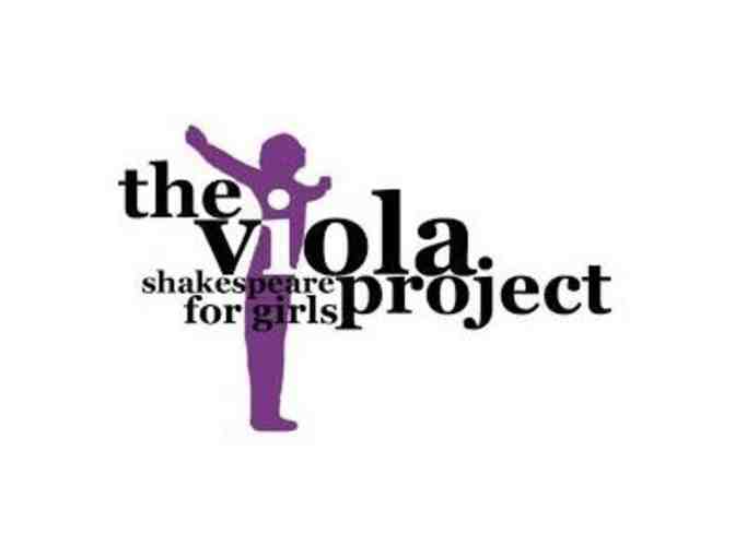 One Week Summer Camp with The Viola Project Shakespeare Summer Camp