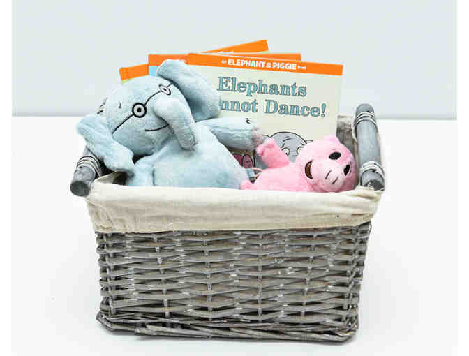 Elephant and Piggie Book Basket