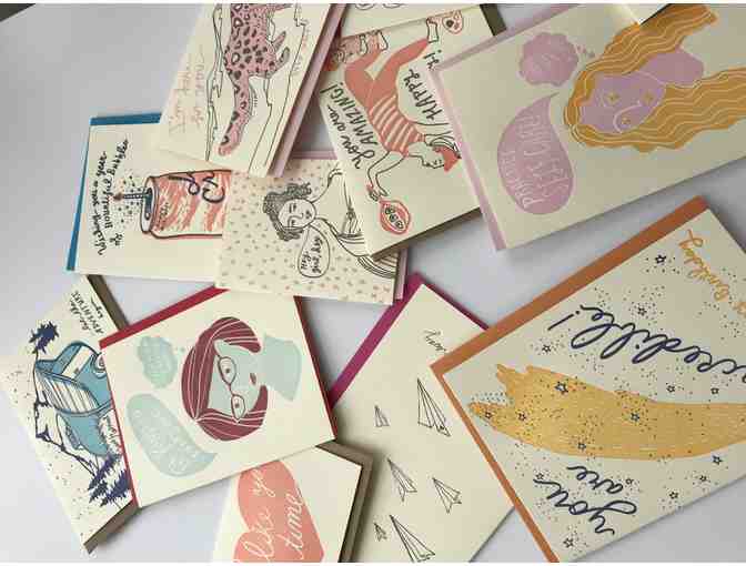 Wolf and Wren Press - 16 All Occasion Letterpress Cards