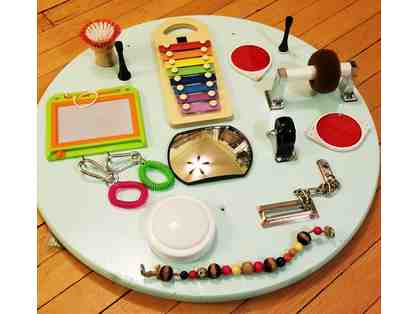 Teacher Jill's Sensory Board for Babies and Toddlers