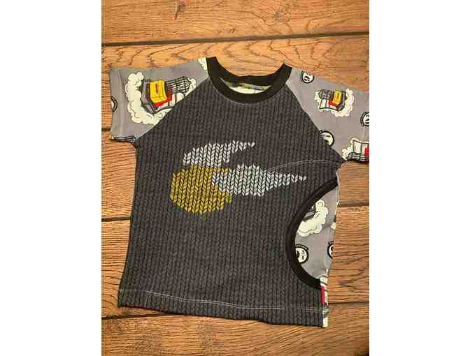 Zenia - Handmade 3T Harry Potter-Themed Golden Snitch T Shirt - Photo 1