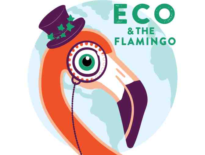 Eco and The Flamingo - Large Eco Dream Blanket