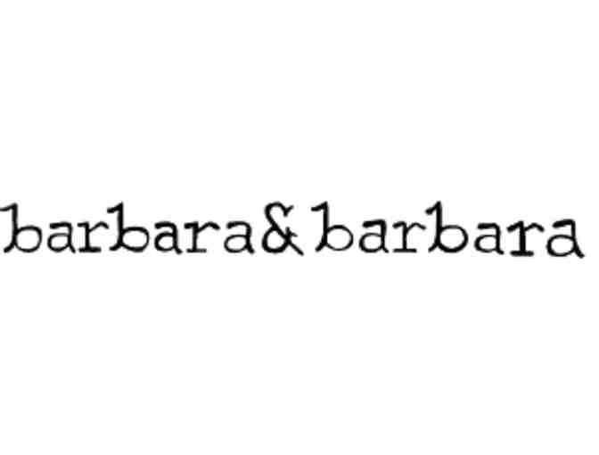 Barbara and Barbara - One Free Haircut + The Quiet Girl Bath Products Goody Bag