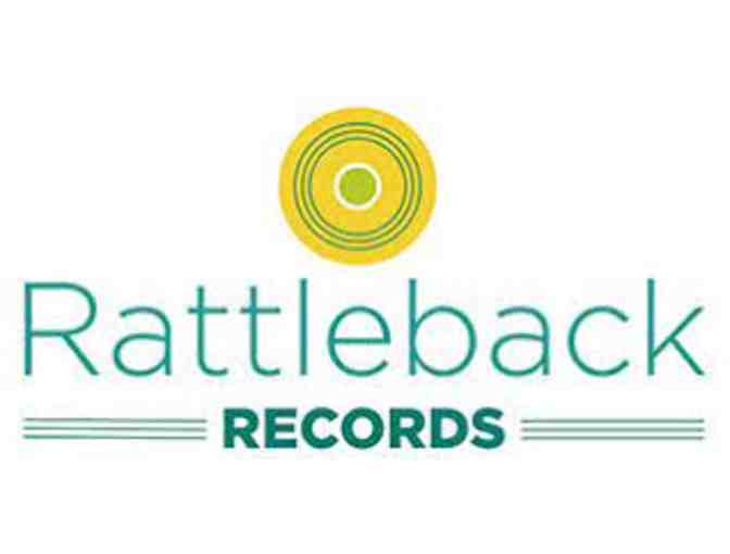 Rattleback Records - Bluetooth Turntable, $25 Gift Card and Vinyl Cleaning Kit