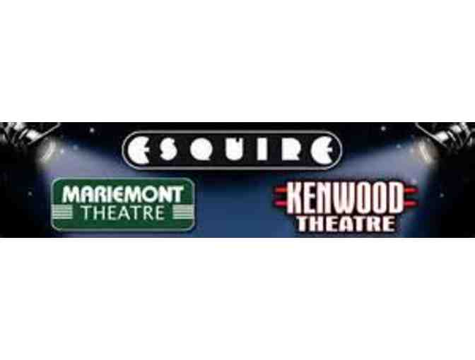 2 Movie Passes & 4 BOGOs for Esquire, Mariemont and Kenwood Theatres.