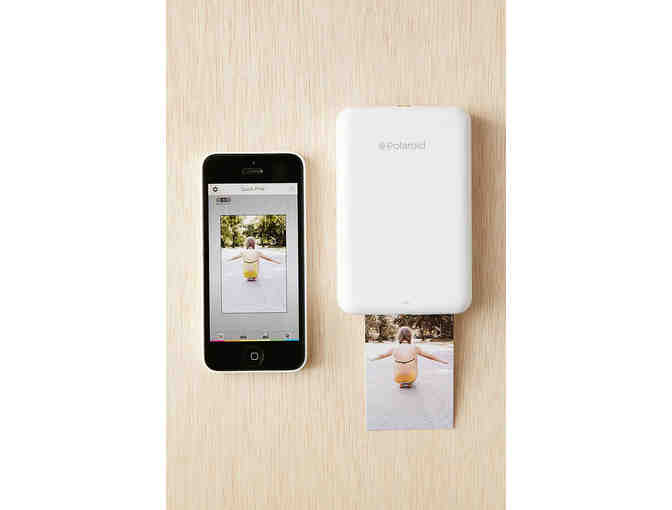 Polaroid Zip Mobile Photo Printer + 50-Pack Premium ZINK Paper