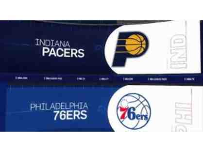 4 Tickets On the Floor-Pacers VS 76ers March 26, 2017 (SEC 17 ROW 2 SEATS 16-19) 6pm