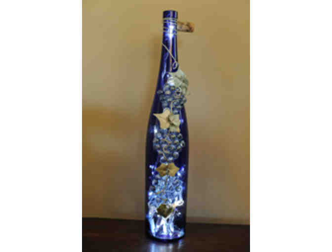 Decorative Lighted Wine Bottle