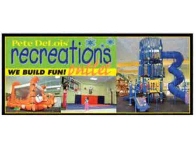 (6 Visit) Play Pass to Pete DeLois' Recreations Outlet + 1 Big Shots Class Pass