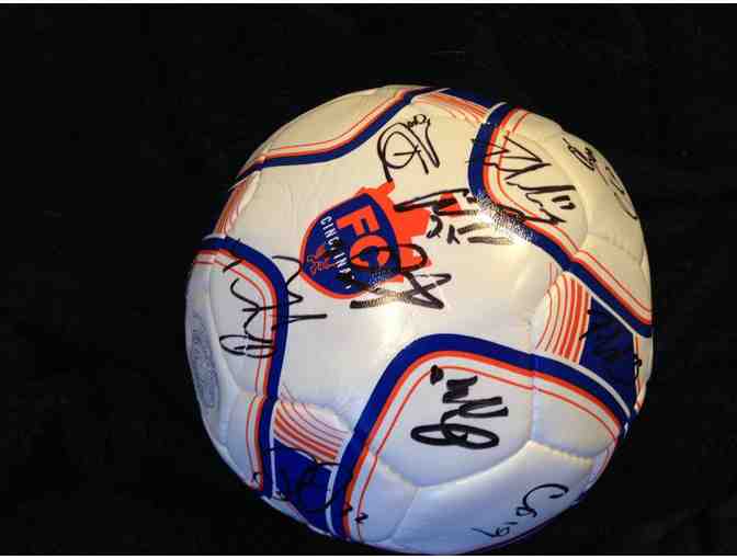 FC Cincinnati-  2 Tickets, 2 Pre-game Sideline Passes & Team Autographed Soccer Ball