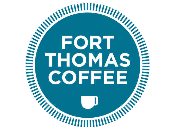 $10 Fort Thomas Coffee Shop Gift Card, T-Shirts & Travel Ceramic Coffee mugs