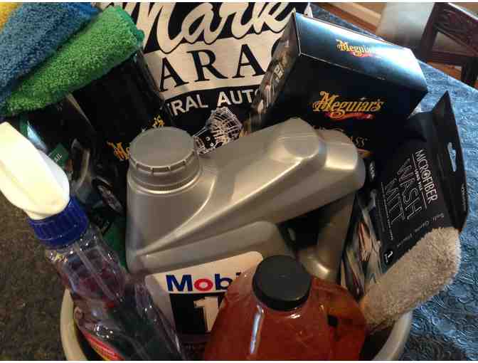 Mark's Garage - Car Wash Supplies  + Oil Change Certificate