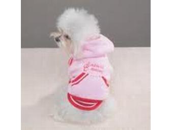 Beach Theme Female Dog Clothes Size X-Small, Carrier, Accessories and Matching Beach Hat