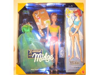 35th Anniversary Midge 1963 Doll - Limited Edition Reproductions 1997