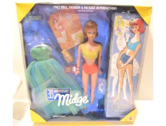 35th Anniversary Midge 1963 Doll - Limited Edition Reproductions 1997