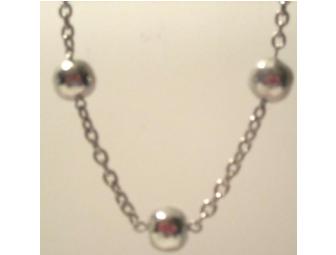20' Sterling Silver Beaded Chain