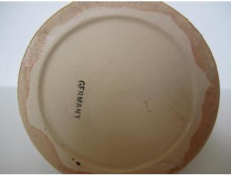 Vintage German Beer Stein - 2 Liter - Pewter Lid