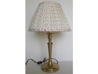 Laura Ashley Brass Portable Lamp