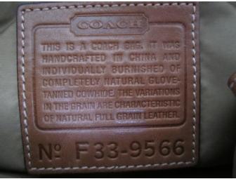 Pre-Owned Coach Brown Leather Shoulder Bag