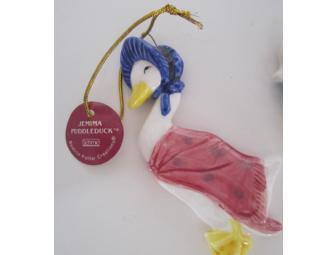Schmid - Beatrix Potter Creations - Hanging Ornaments - Set of Five