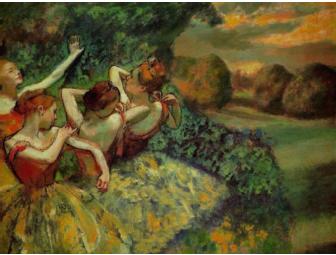 Edgar Degas - Four Dancers - Framed Art Print