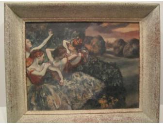 Edgar Degas - Four Dancers - Framed Art Print