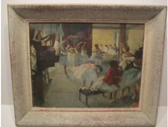 Edgar Degas - Dance Class - Framed Art Print