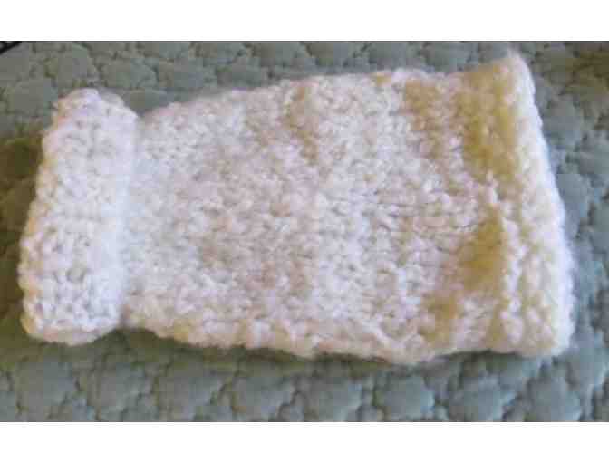 Fluffy White Sweater- 11' Length