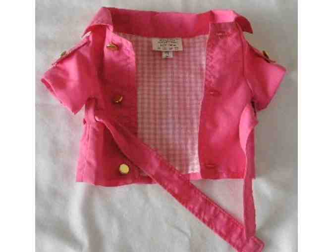Pink Boutique Trench Coat by Ideal Pet Size XS