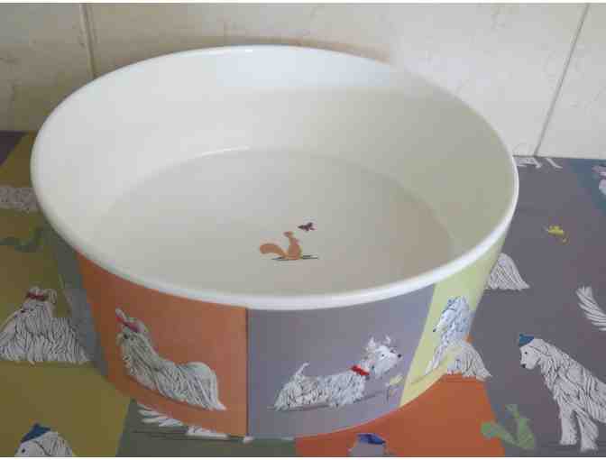 Ceramic Pet Bowl with Mat