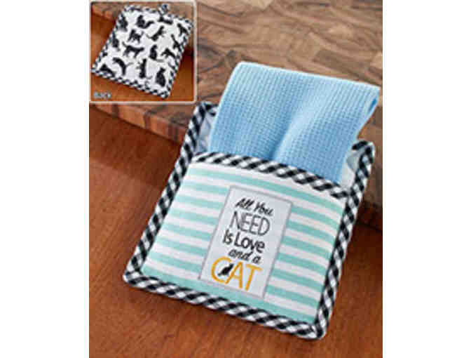 2 pc. Kitchen Set for Cat Lovers